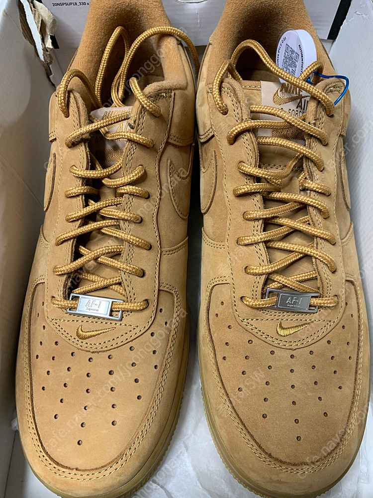 나이키x슈프림 된장포스 285사이즈 이미지