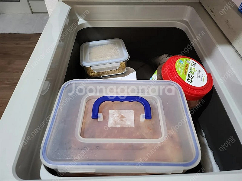 딤채 김치냉장고 뚜껑식--2