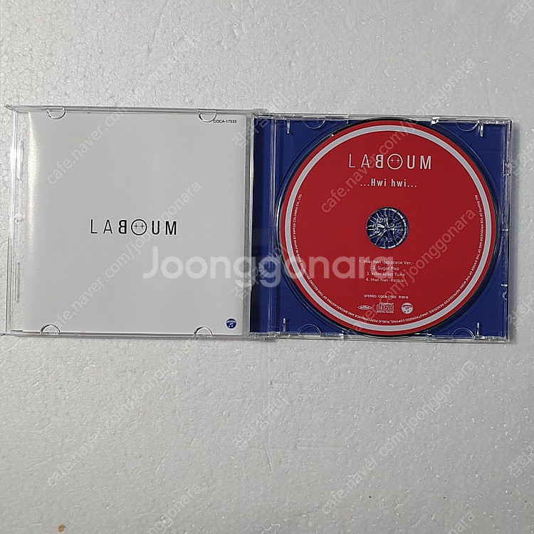 라붐 LABOUM 일본 싱글 CD Hwi hwi B타입...--2