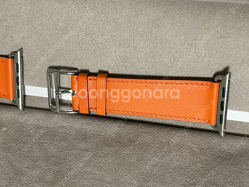 에르메스 애플워치 오랑쥬 싱글투어 44mm--2