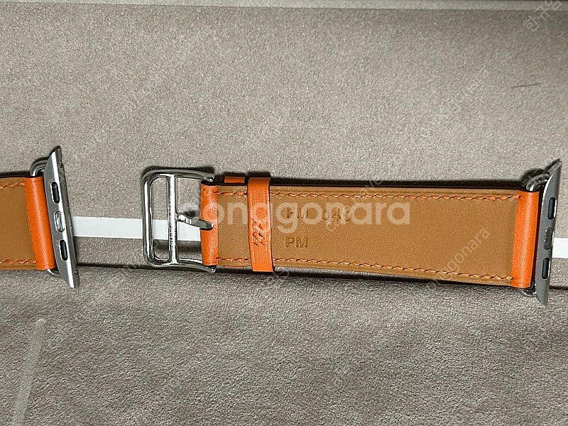 에르메스 애플워치 오랑쥬 싱글투어 44mm--3