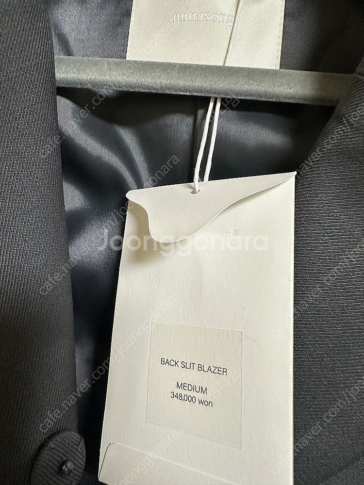 minasong FW22 BACK SLIT BLAZER...--3
