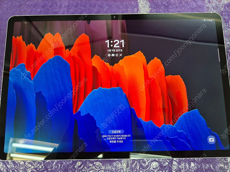 상태좋은 갤럭시탭 S7+ 256G LTE버젼 팝니다.--1