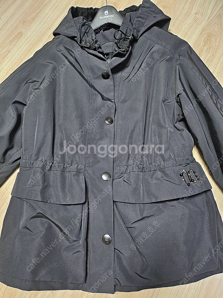 마인 드로우스트링 점퍼 44사이즈(한섬, 타임, 시스템)--7