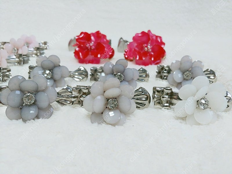 커튼집게 커튼장식 인테리어소품 꾸미기 꽃집게 이미지