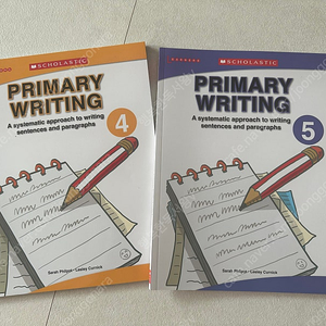 스콜라스틱 primary writing 4 5 새책