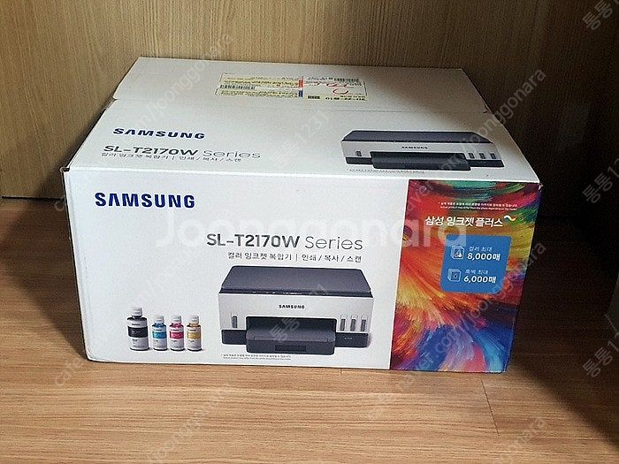 (미개봉) 삼성 컬러 잉크젯 복합기 프린터 SL-T21...--0