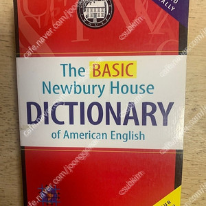 [HEINLE & HEINLE] The Basic Newbury House Dictionary of American English(영영사전) 책 1권 판매 (택배비포함)