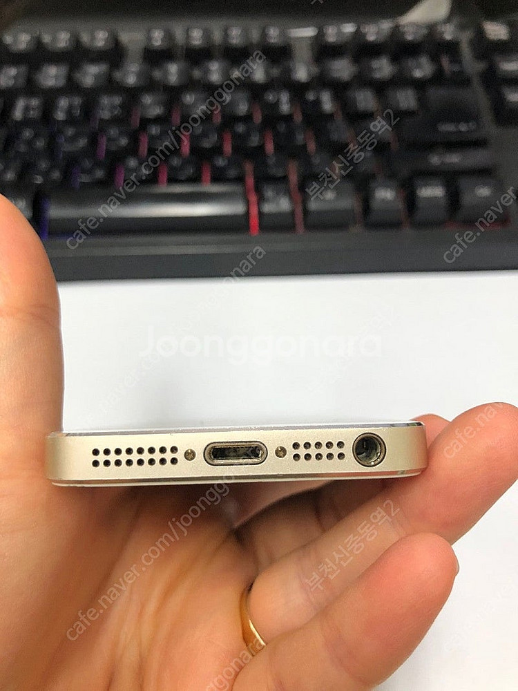 195857 아이폰5S 골드 AA급 16GB 공부폰 공...--6