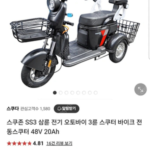 삼륜 전기 오토바이 양도