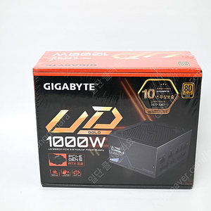 기가바이트 파워 UD1000GM PG5 80PLUS GOLD 풀모듈러 ATX 3.0 GP-UD1000GM PG5 (V2.0)