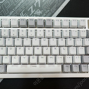 ASUS ROG AZOTH NX MoonLight White PBT 영문 스노우 적축