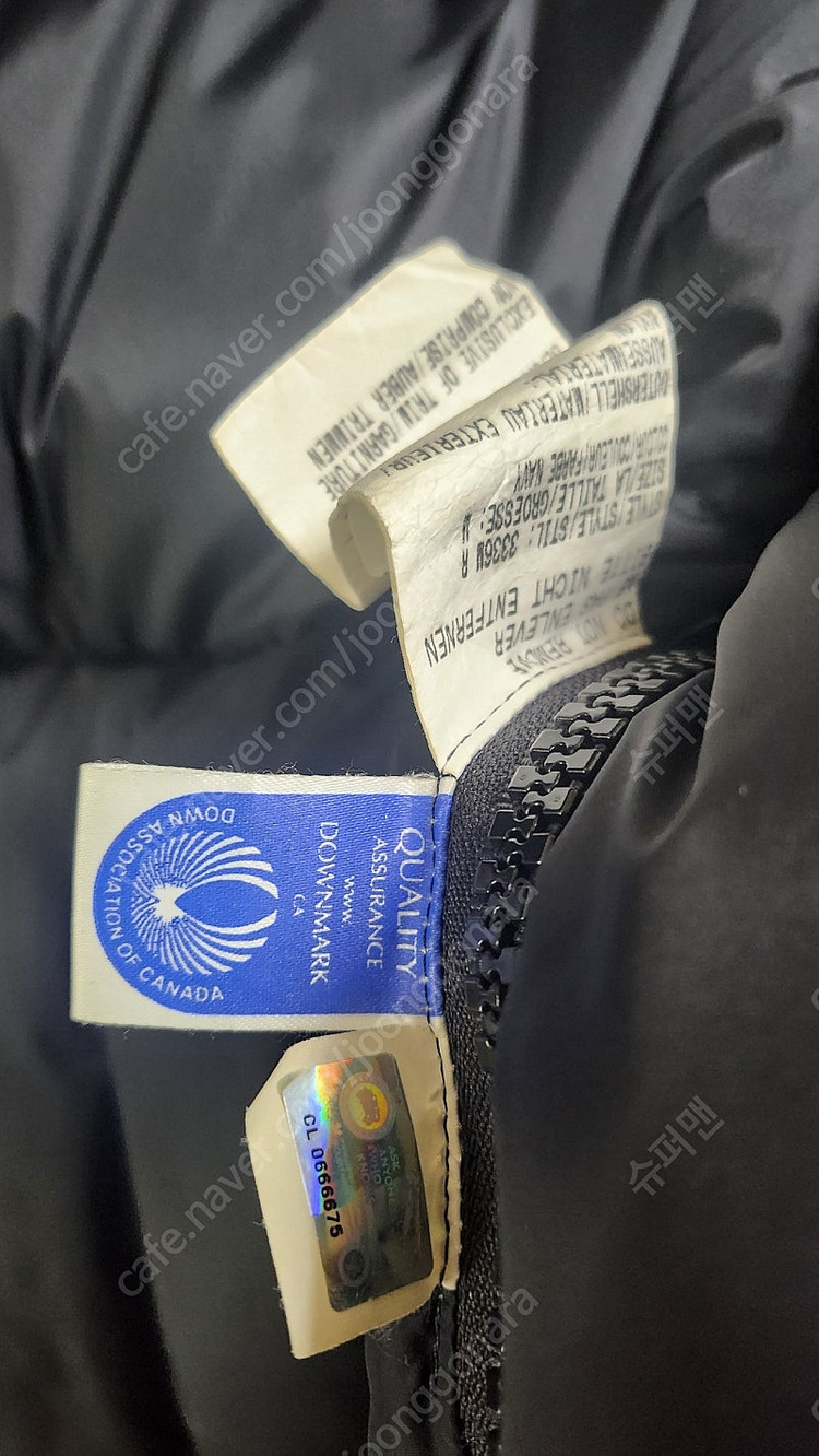 캐나다구스 블랙라벨 매니토바 판매합니다 이미지