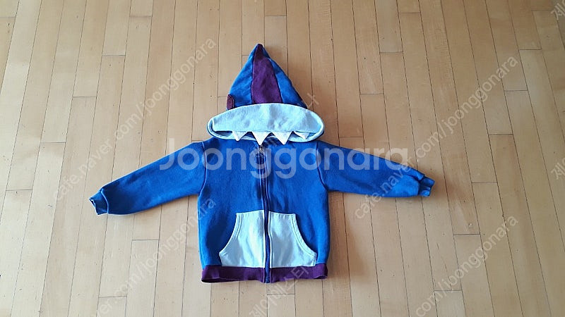 브롤스타즈 상어레온 후드집업점퍼.샤크레온(120사이즈,130사이즈)--3