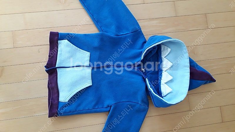 브롤스타즈 상어레온 후드집업점퍼.샤크레온(120사이즈,130사이즈)--9