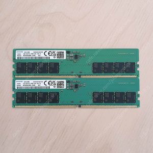 삼성전자 DDR5 16기가 2개