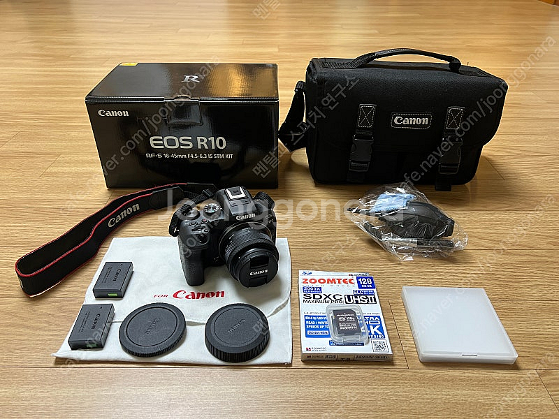 EOS R10 18-45mm 렌즈키트+배터리 등 추가--0