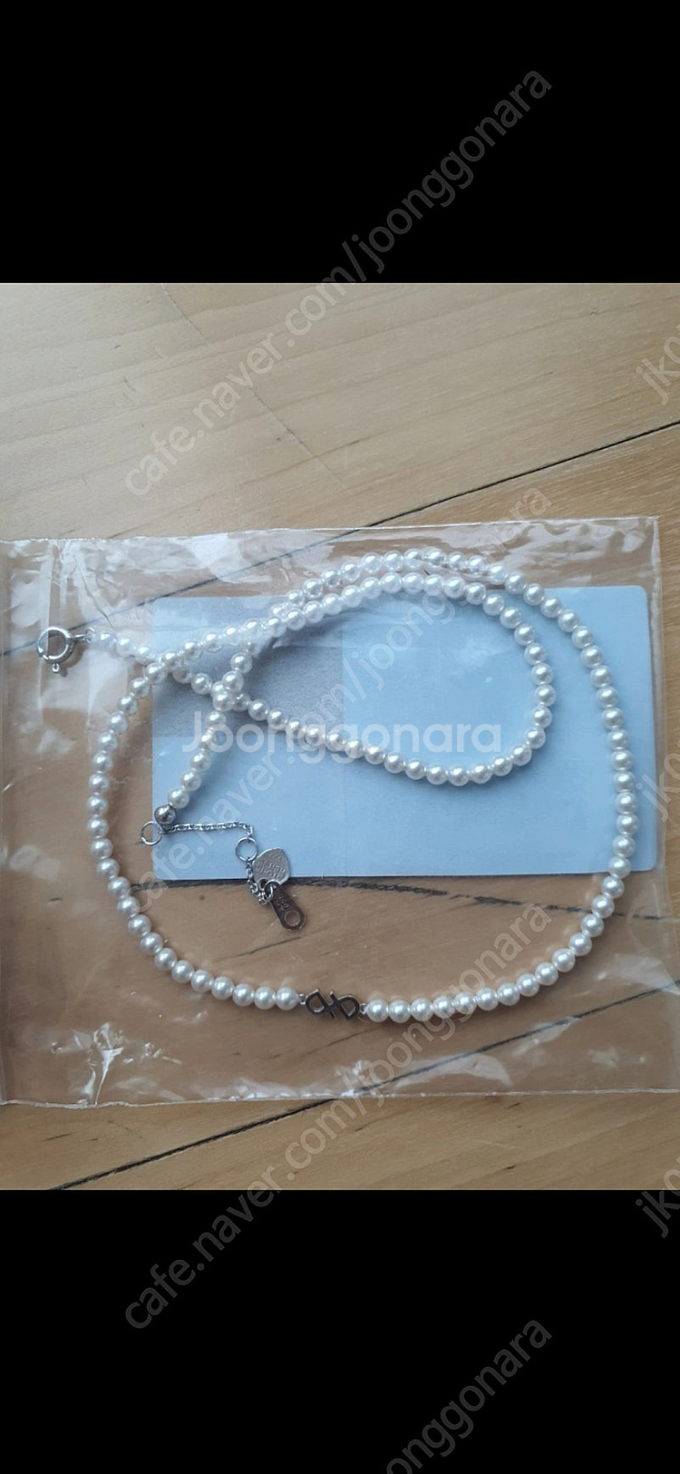 새제품)스톤헨지 진주 목걸이 H0136--1