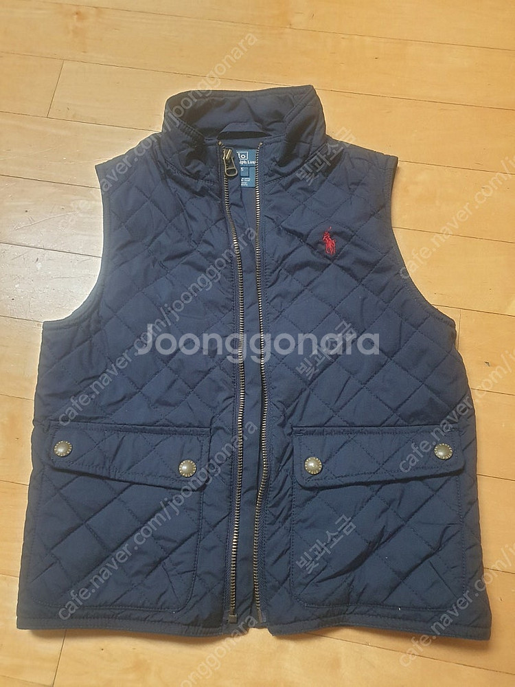 폴로 랄프로렌 보이즈 퀼팅 조끼 네이비 5 (90~10...--0