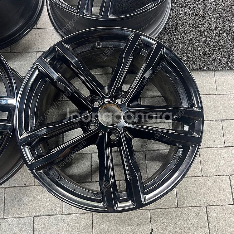 [ 중고 ] BMW F바디 441M 블랙 19인치 휠 ...--2