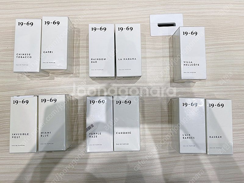 (미개봉) 유럽 니치향수 16 - 69 100ml 9종...--3
