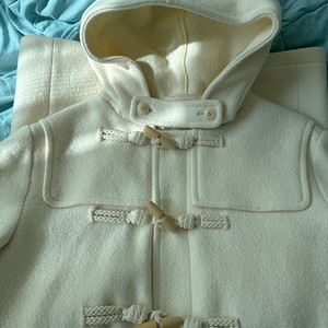 Lenil Charles Hooded Duffle Coat 르닐 더플코트 (ivory)