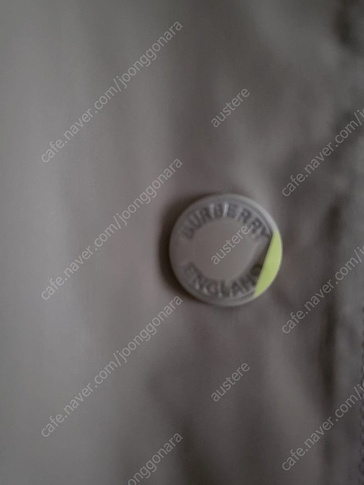 버버리 옥스클로즈 후드트렌치 uk8 소매체크새상품--6