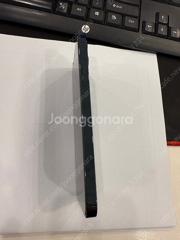 아이폰12프로 퍼시픽블루 256기가 깨끗한 단말기 40...--3