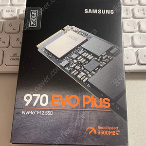 evo 970 250gb 미개봉 신품 as5년