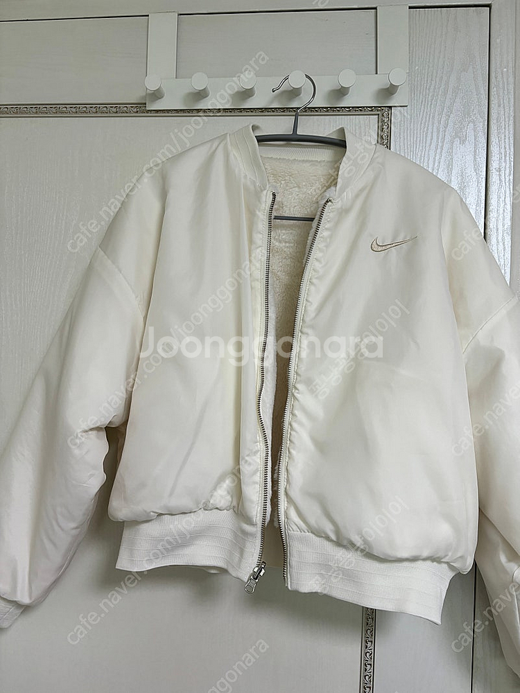 나이키 리버서블 인조 퍼 봄버 자켓 m--4