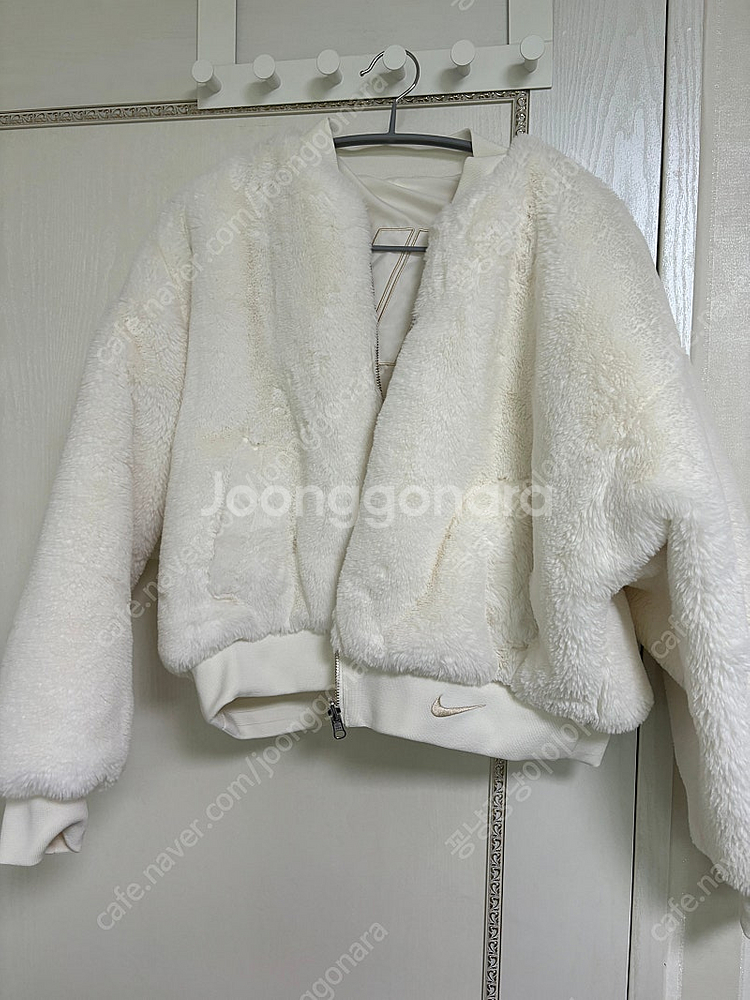 나이키 리버서블 인조 퍼 봄버 자켓 m--6