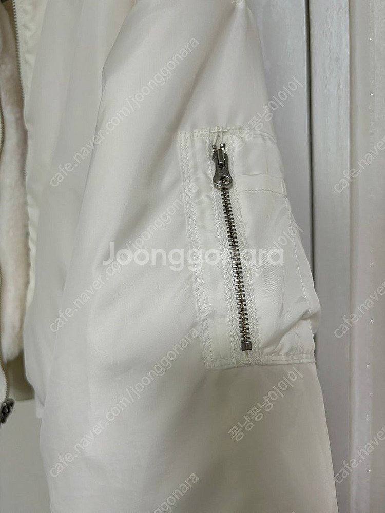 나이키 리버서블 인조 퍼 봄버 자켓 m--7