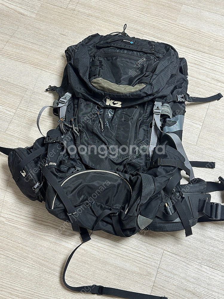 케이투 배낭여행 등산배낭 55리터--0