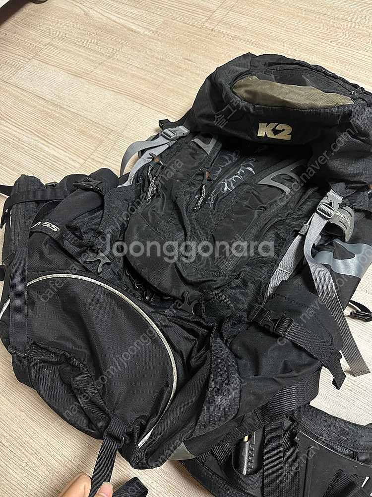 케이투 배낭여행 등산배낭 55리터--1