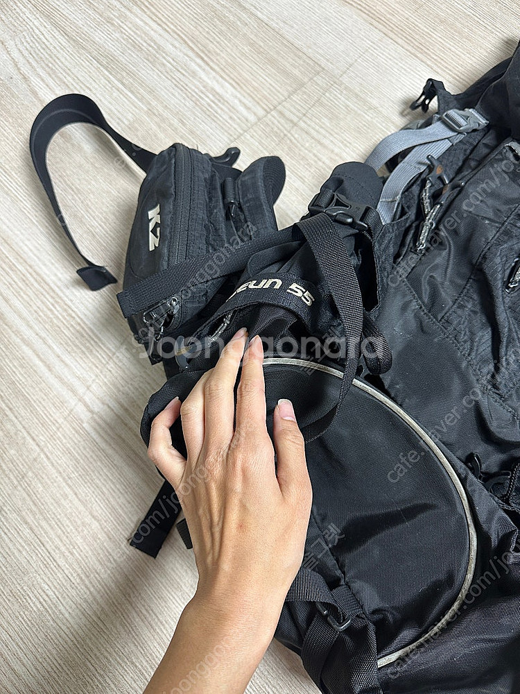 케이투 배낭여행 등산배낭 55리터--2
