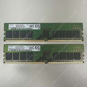 삼성 PC용 16기가 DDR4 3200MHz 단면램 2개 팝니다