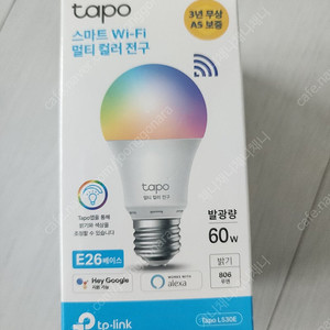 티피링크 TAPO 스마트전구 L530E 2개 택포