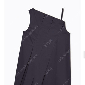 Cos 코스 에시메트릭 슬리브리스 탑/ ASYMMETRIC PLEATED SLEEVELESS TOP