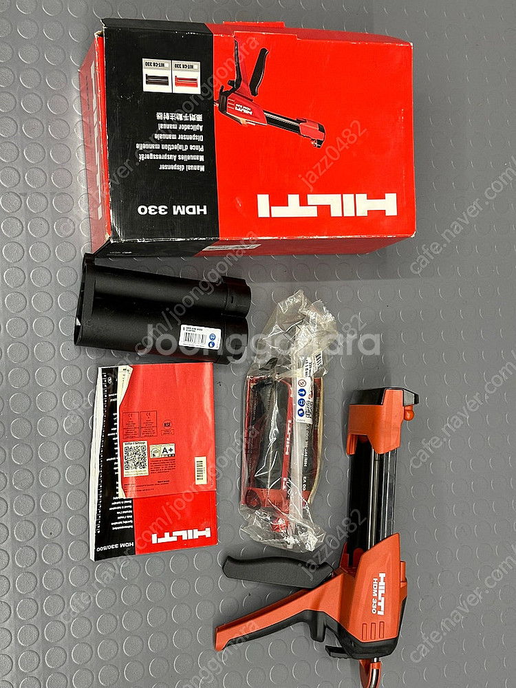 HILTI HDM 330 힐티케미컬앙카건 카트리지포함--0