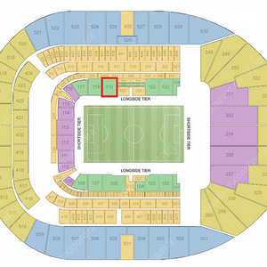 [119구역 2장] 토트넘 리그컵 런던 홈경기 티켓 vs 맨시티 10/30/수