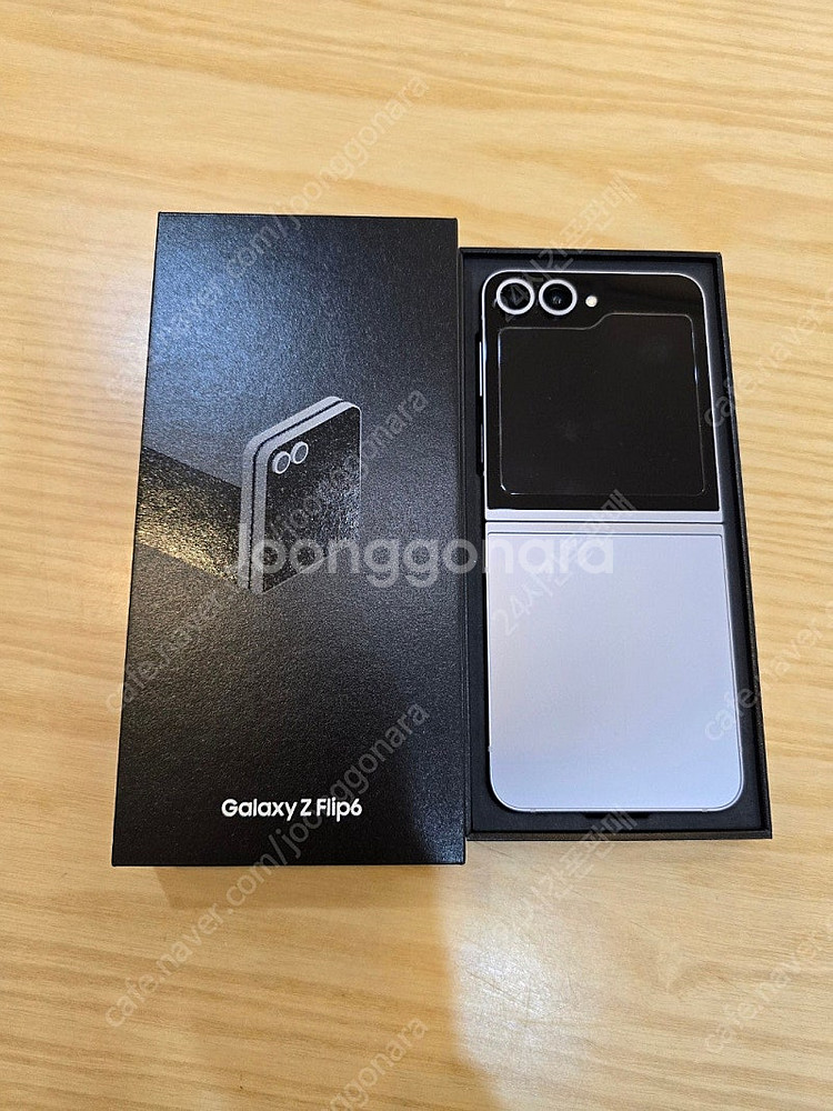 갤럭시z플립6실버쉐도우256gb 자급제단순개봉미사용폰판...--0