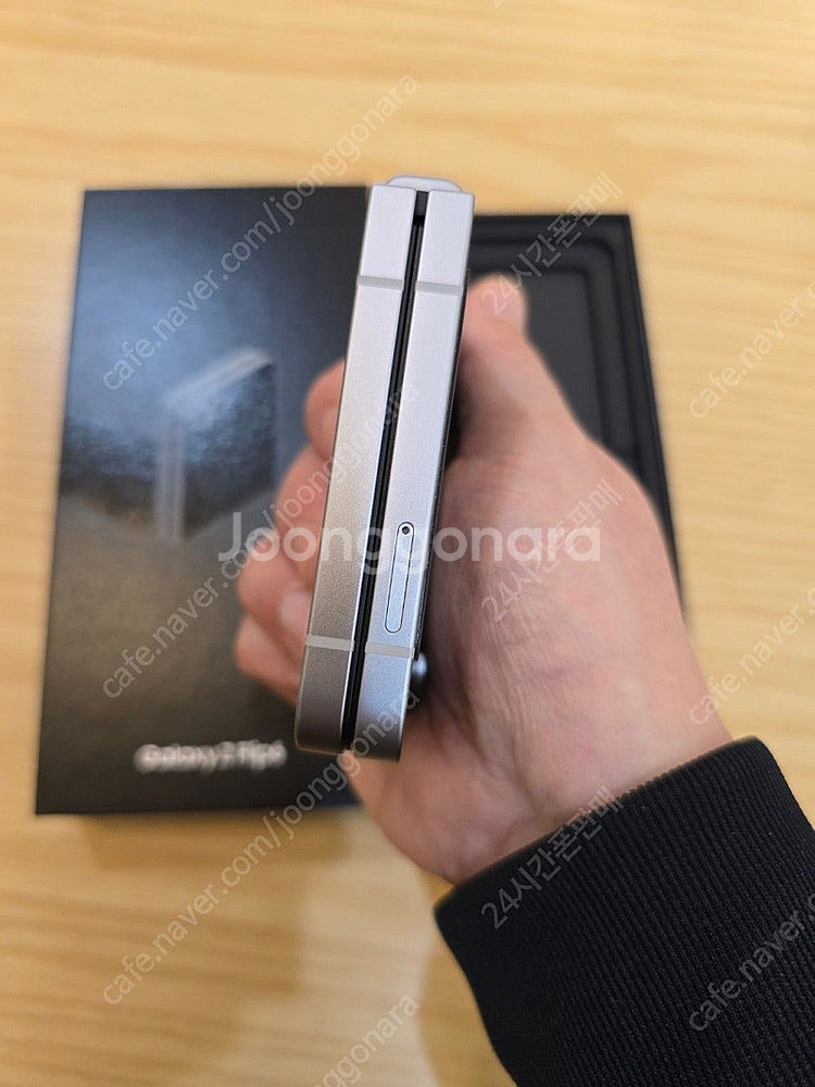 갤럭시z플립6실버쉐도우256gb 자급제단순개봉미사용폰판...--5