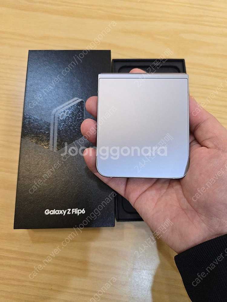 갤럭시z플립6실버쉐도우256gb 자급제단순개봉미사용폰판...--8
