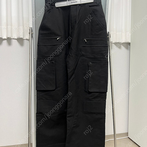 [S] STU Multi Panel Cargo Pants Black