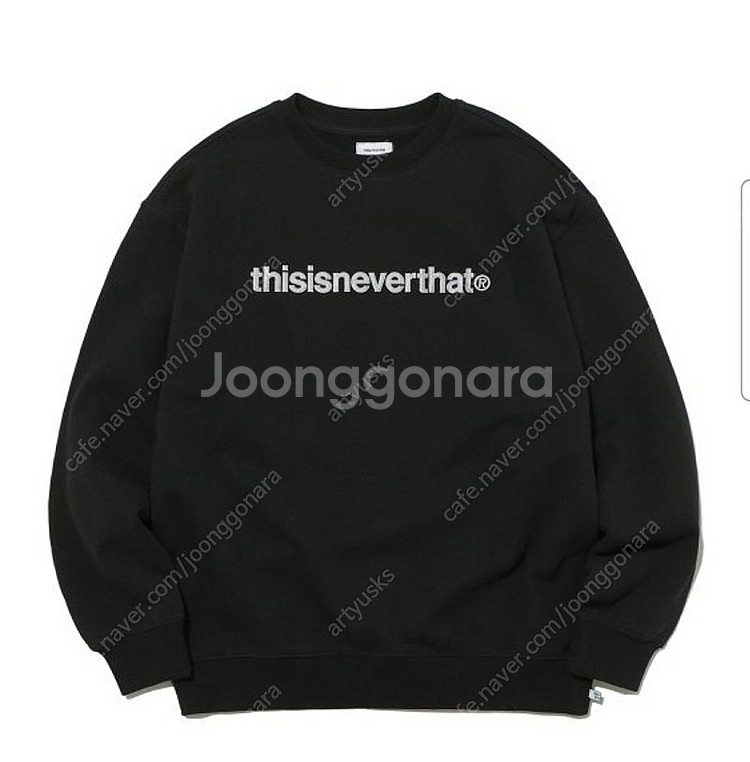 디스이즈네버댓 맨투맨 새상품 커플티 두개--0