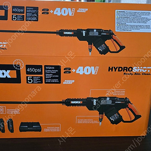 웍스 WORX 40V 무선 고압세차기 WG644