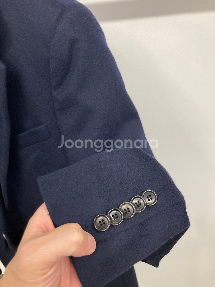 슬림95,29 솔리드옴므 캐시미어 울 체스터필드 코트,...--1