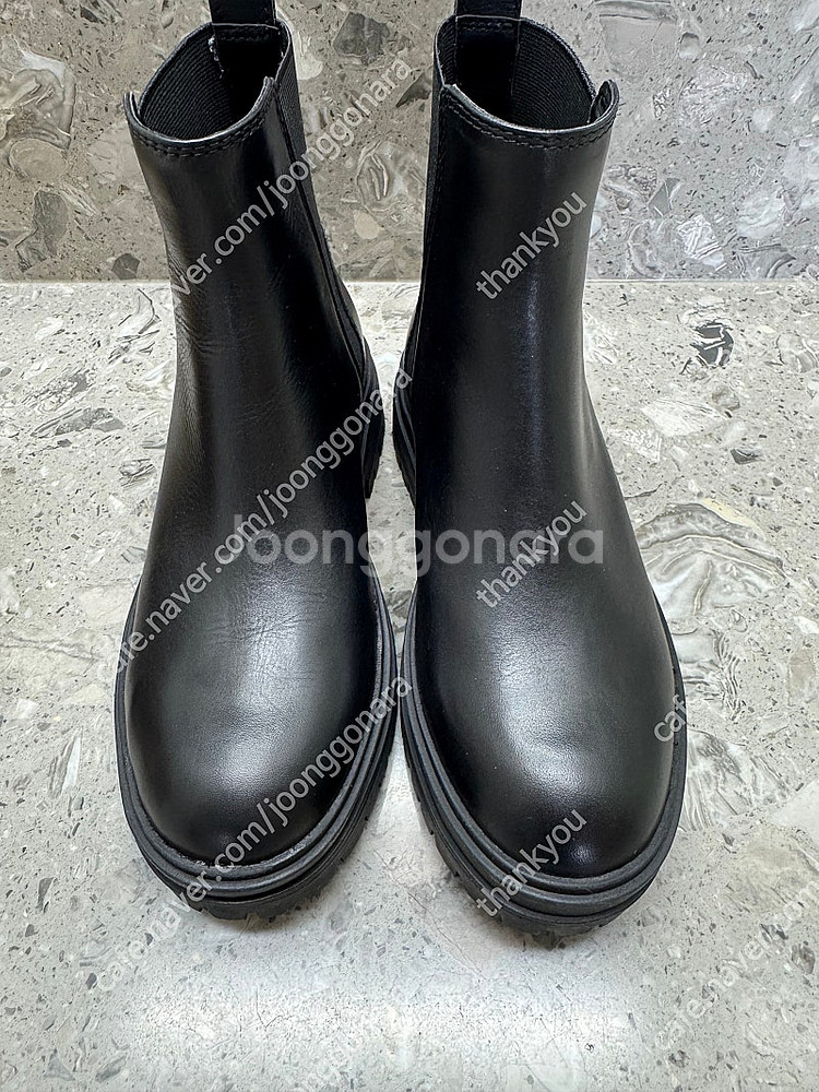 스티븐매든 가죽 레더 첼시부츠 6사이즈(230)--0