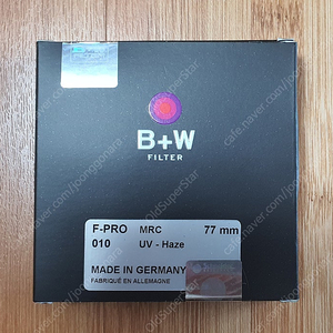 B + W UV Protection F-PRO mrc 010 필터 77mm 필터