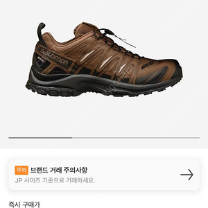 살로몬 앤드윈더 XA프로 3D 고어텍스 브라운 250 새상품! Salomon x And Wander XA Pro 3D Gore-Tex Brown